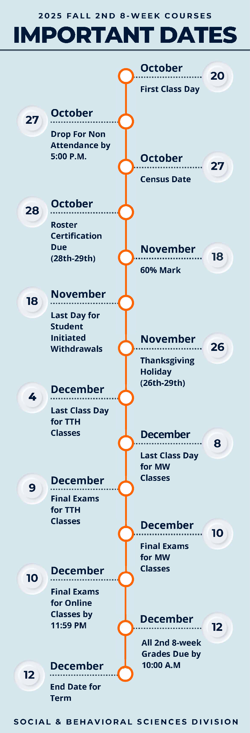 MCC Colors 2025 Fall 2nd 8-week Important Dates.png